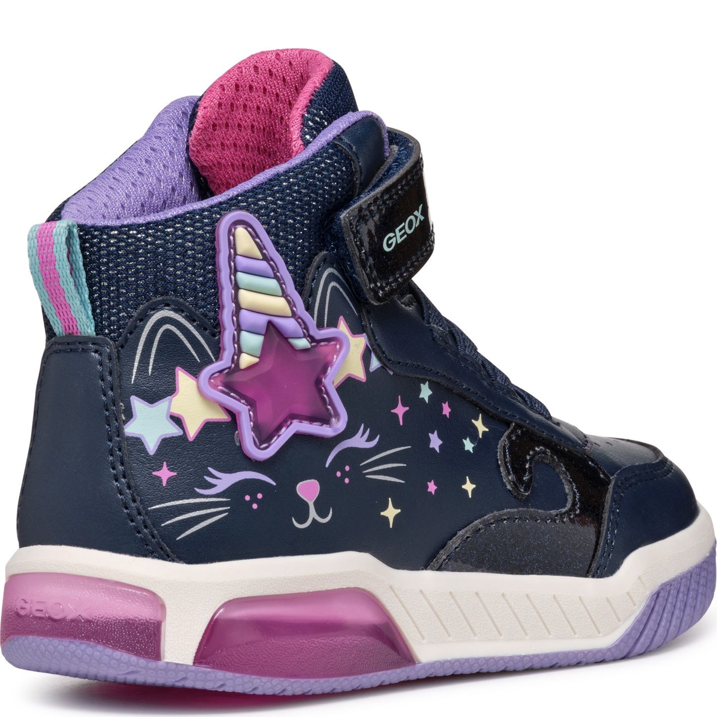 GEOX Aulinukai mergaitėms, Mėlyna, Inek booties 4