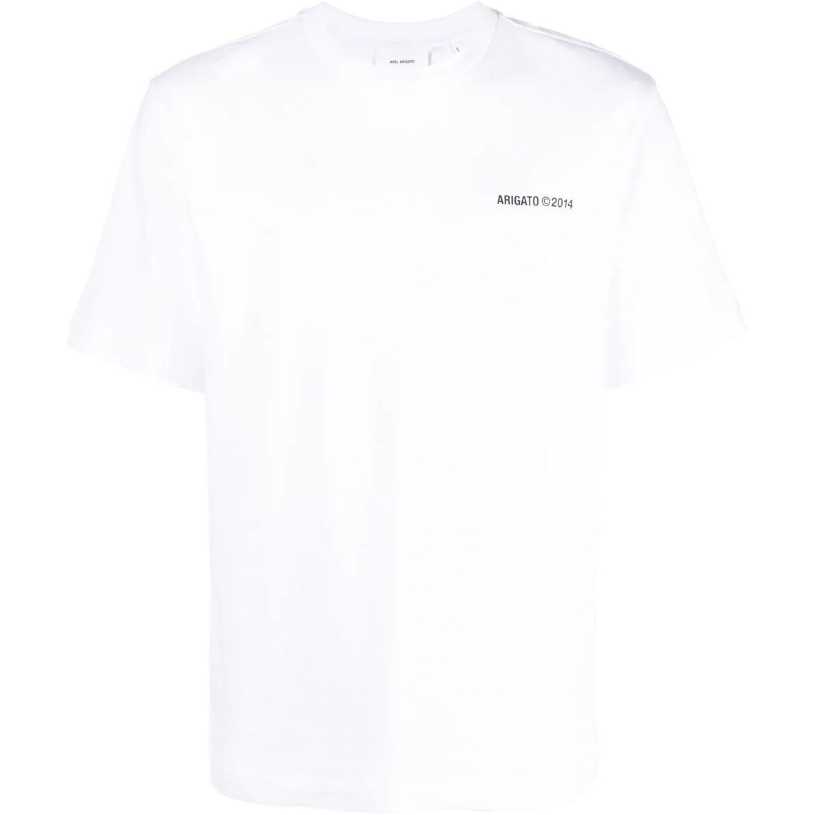 AXEL ARIGATO Marškinėliai trump. rankovėmis vyrams, Balta, Monogram T-Shirt 1