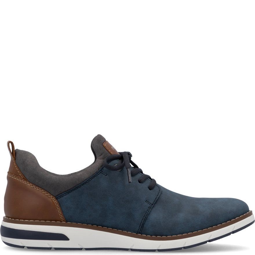 RIEKER Laisvalaikio bateliai vyrams, Mėlyna, LEISURE 3