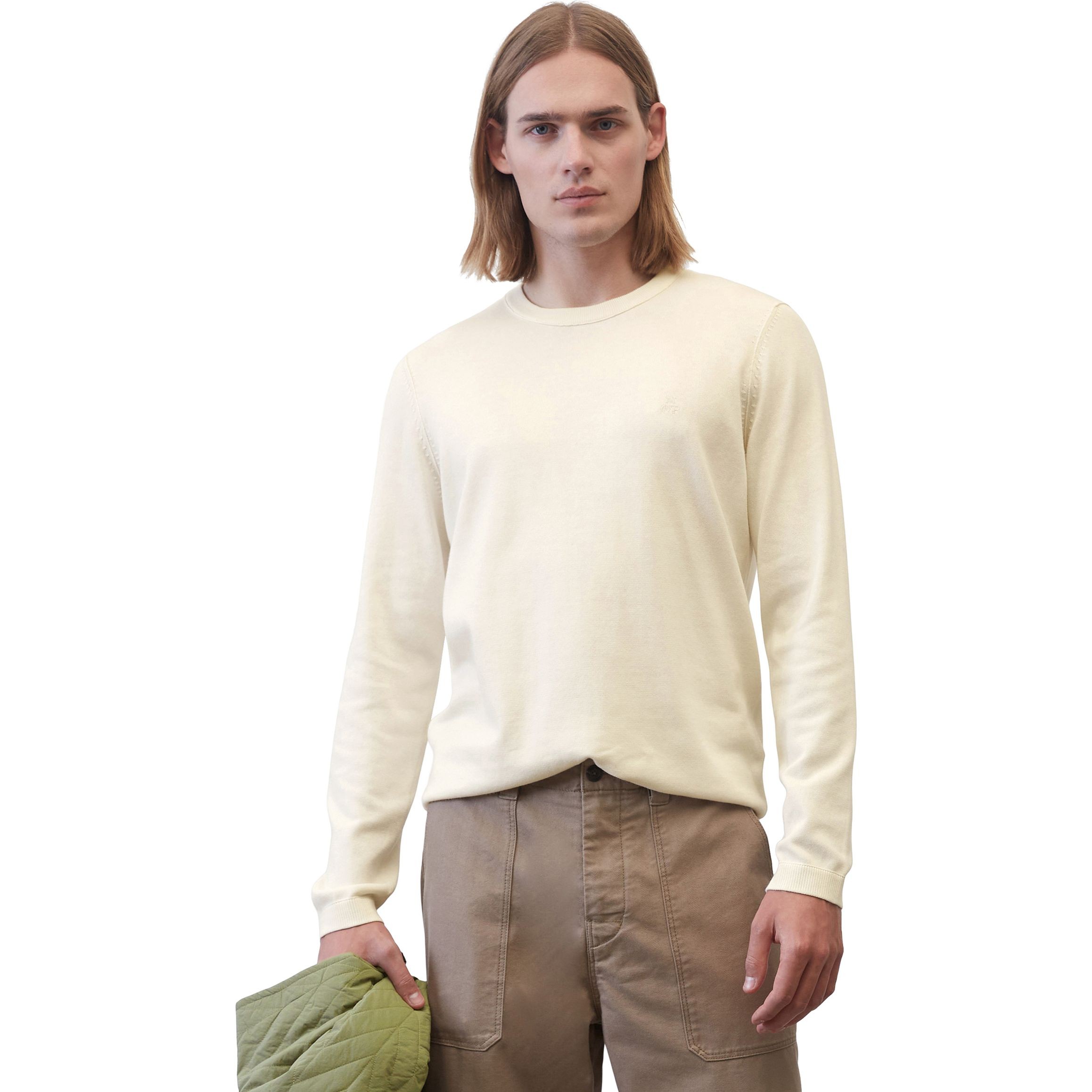 MARC O'POLO Megztinis vyrams, Balta 2