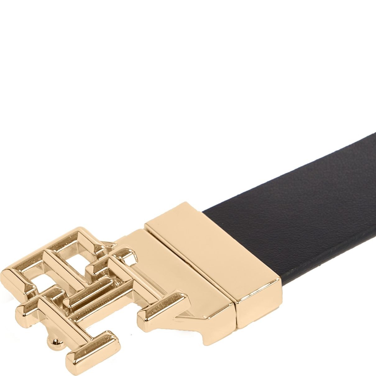 TOMMY HILFIGER Diržas moterims, Juoda, Logo 3.0 belt 3