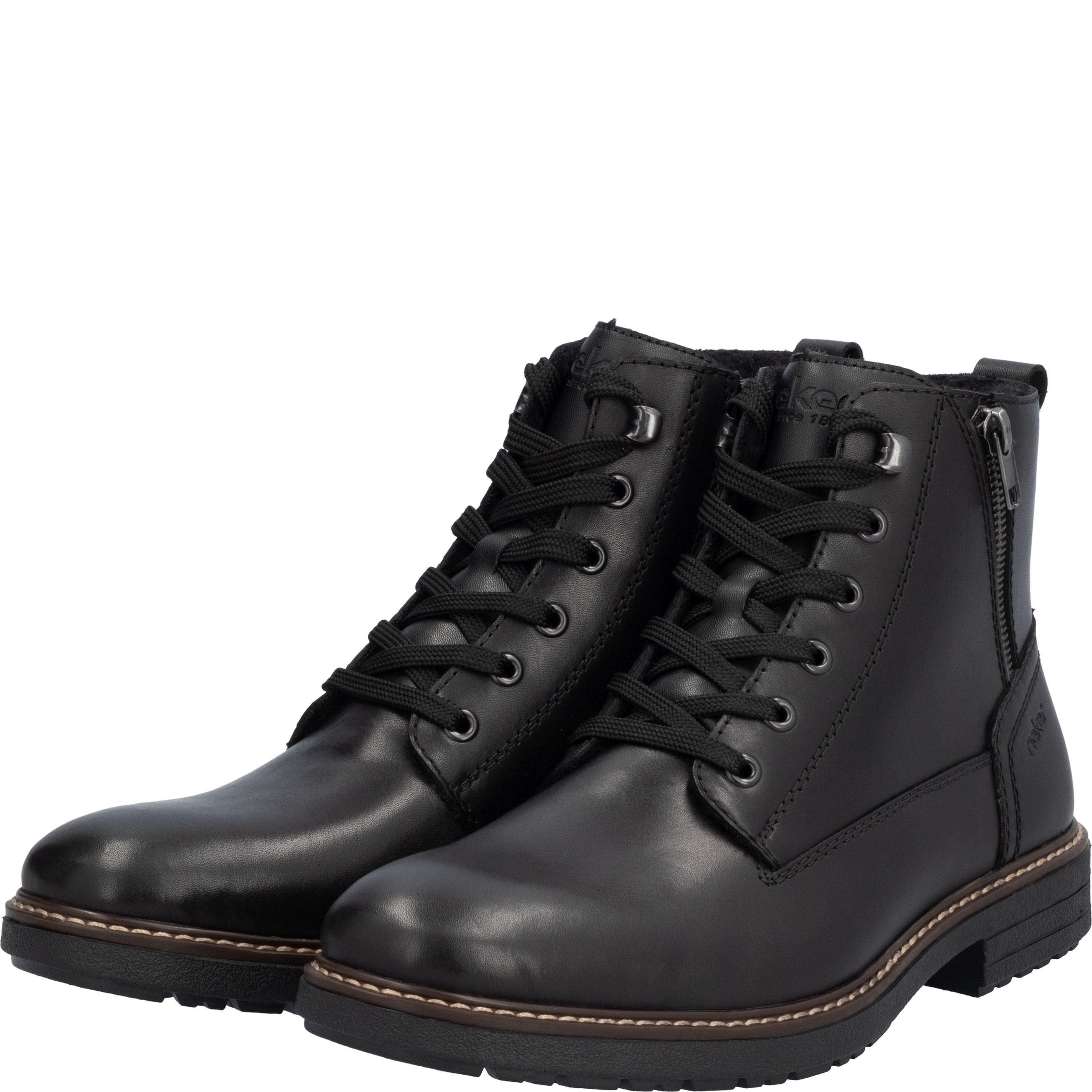 RIEKER Aulinukai vyrams, Juoda, Men's boots 10