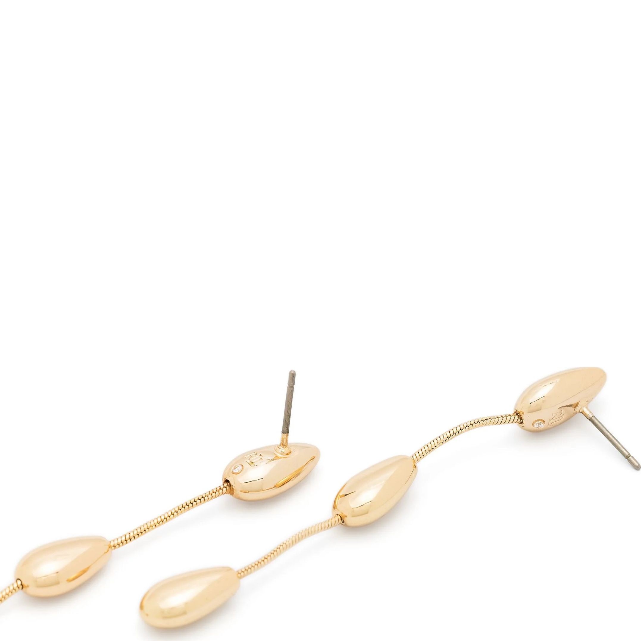 RALPH LAUREN Auskarai moterims, Auksinė, Pe pear linear 2