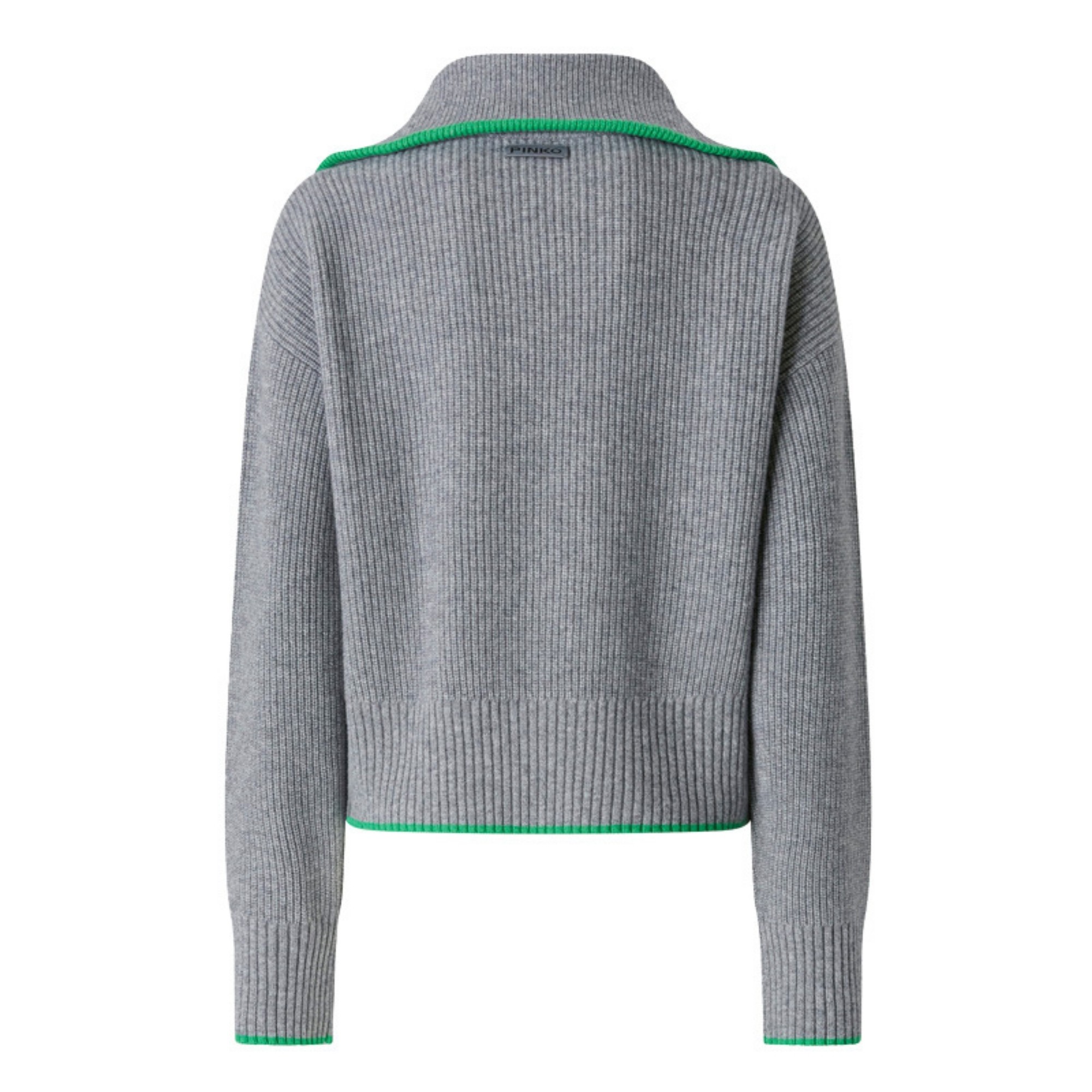 PINKO Megztinis moterims, Pilka, Folegandros sweater 2