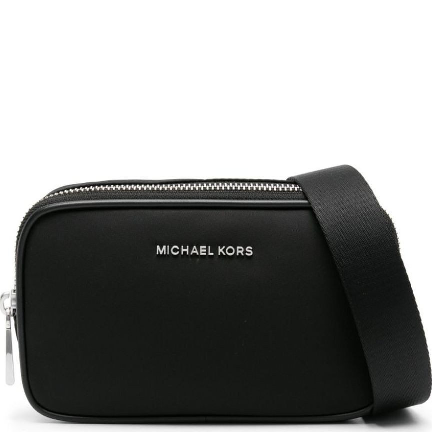 MICHAEL KORS Rankinė per petį moterims, Juoda, Small belt messenger 1