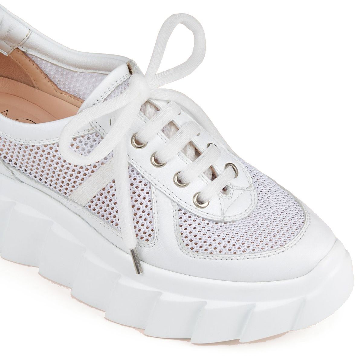 AGL Sportiniai bateliai moterims, Balta, Blondie mesh sport shoe 5