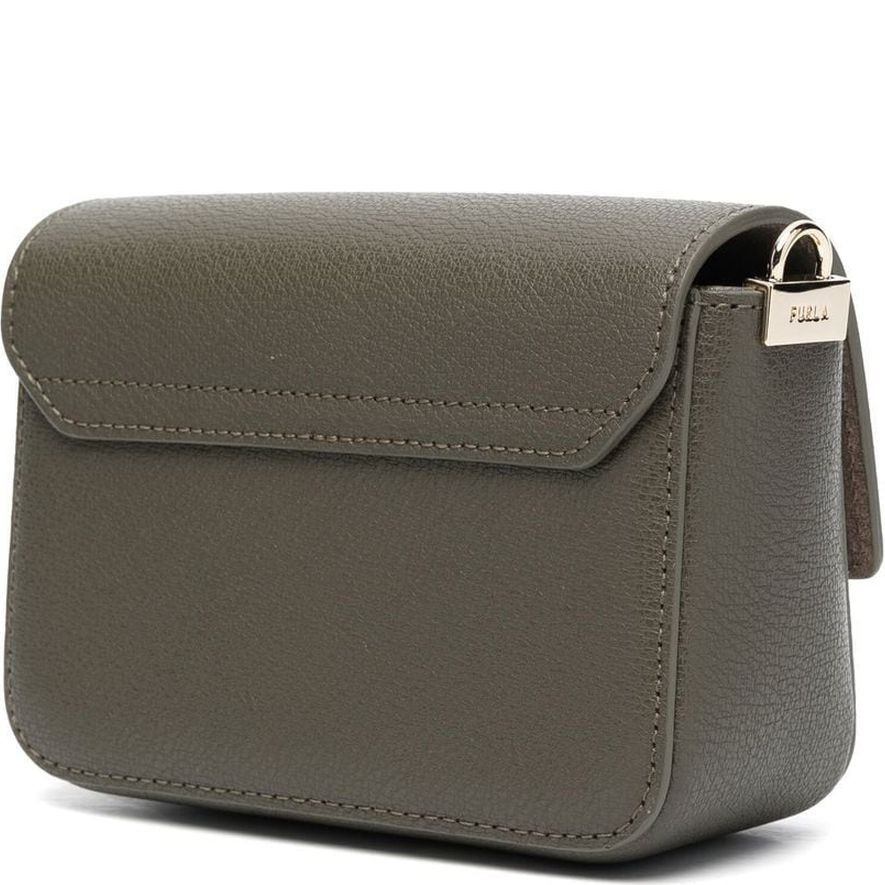 FURLA Rankinė per petį moterims, Pilka, Metropolis mini crossbody 2