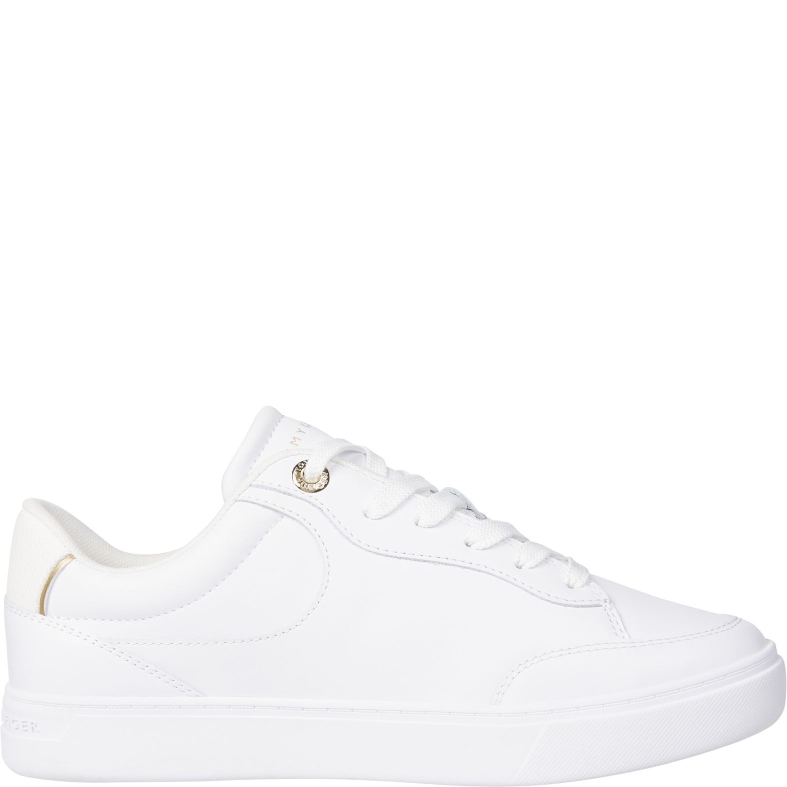 TOMMY HILFIGER Laisvalaikio bateliai moterims, Balta, Essential chic court leisure 2