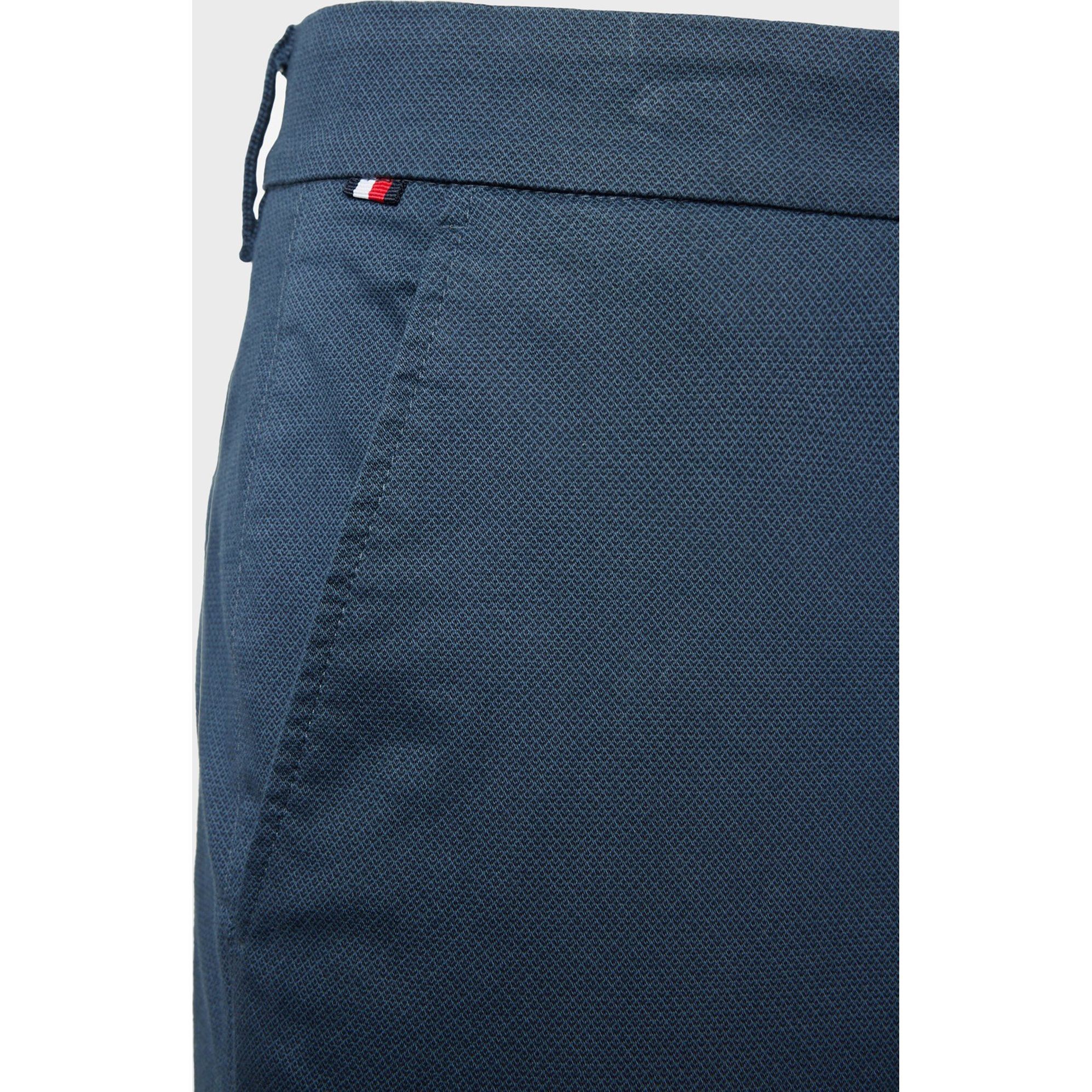 TOMMY HILFIGER Kelnės vyrams, Mėlyna, Chino denton printed structure 3