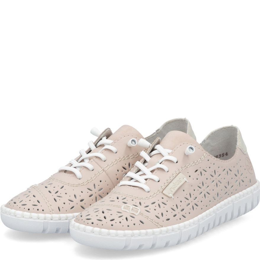 RIEKER Laisvalaikio bateliai moterims, Rožinė, Sneakers 7