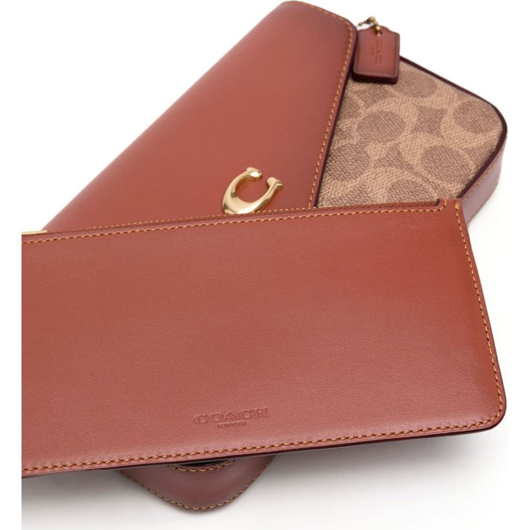 COACH Rankinė per petį moterims, Marga, Signature wyn crossbody 3