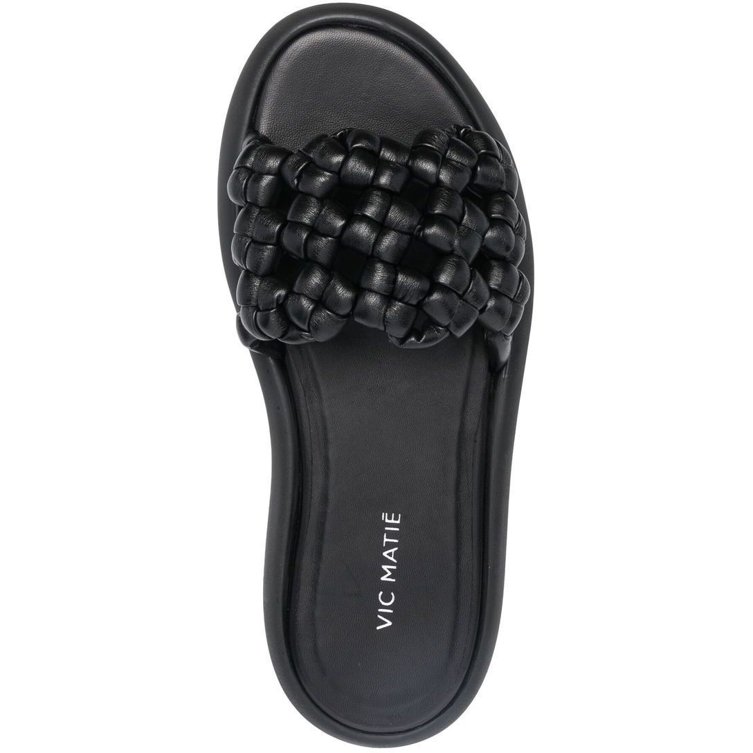 VIC MATIE Šlepetės moterims, Juoda, Suave sandals 4