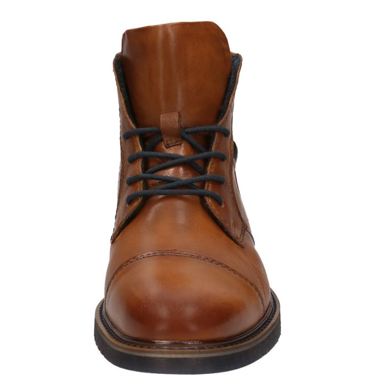 BUGATTI Aulinukai vyrams, Ruda, Caj Booties 5