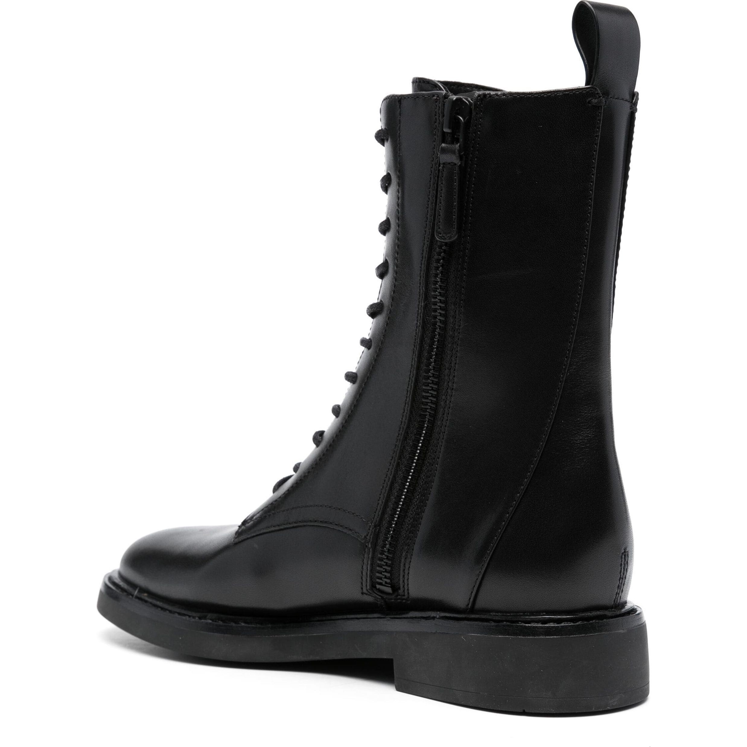 TORY BURCH Aulinukai moterims, Juoda, Double t combat boot 3