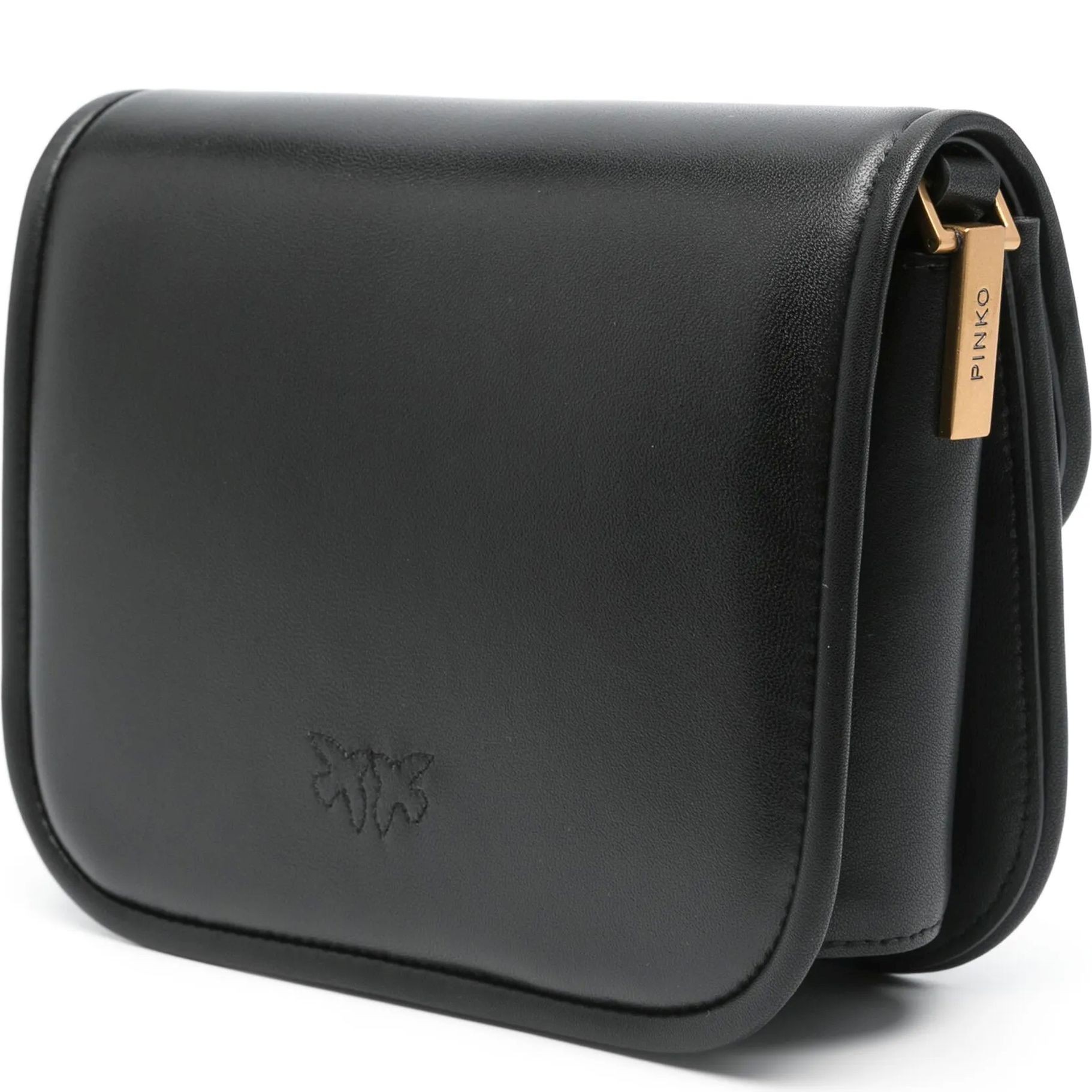 PINKO Rankinė per petį moterims, Juoda, Love should bag 2