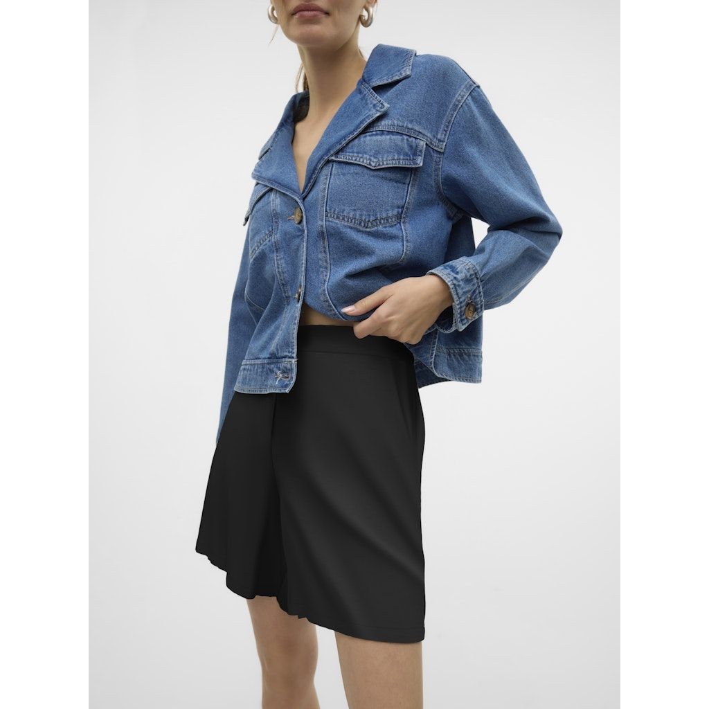 VERO MODA Šortai moterims, Juoda, Mymilo shorts 5