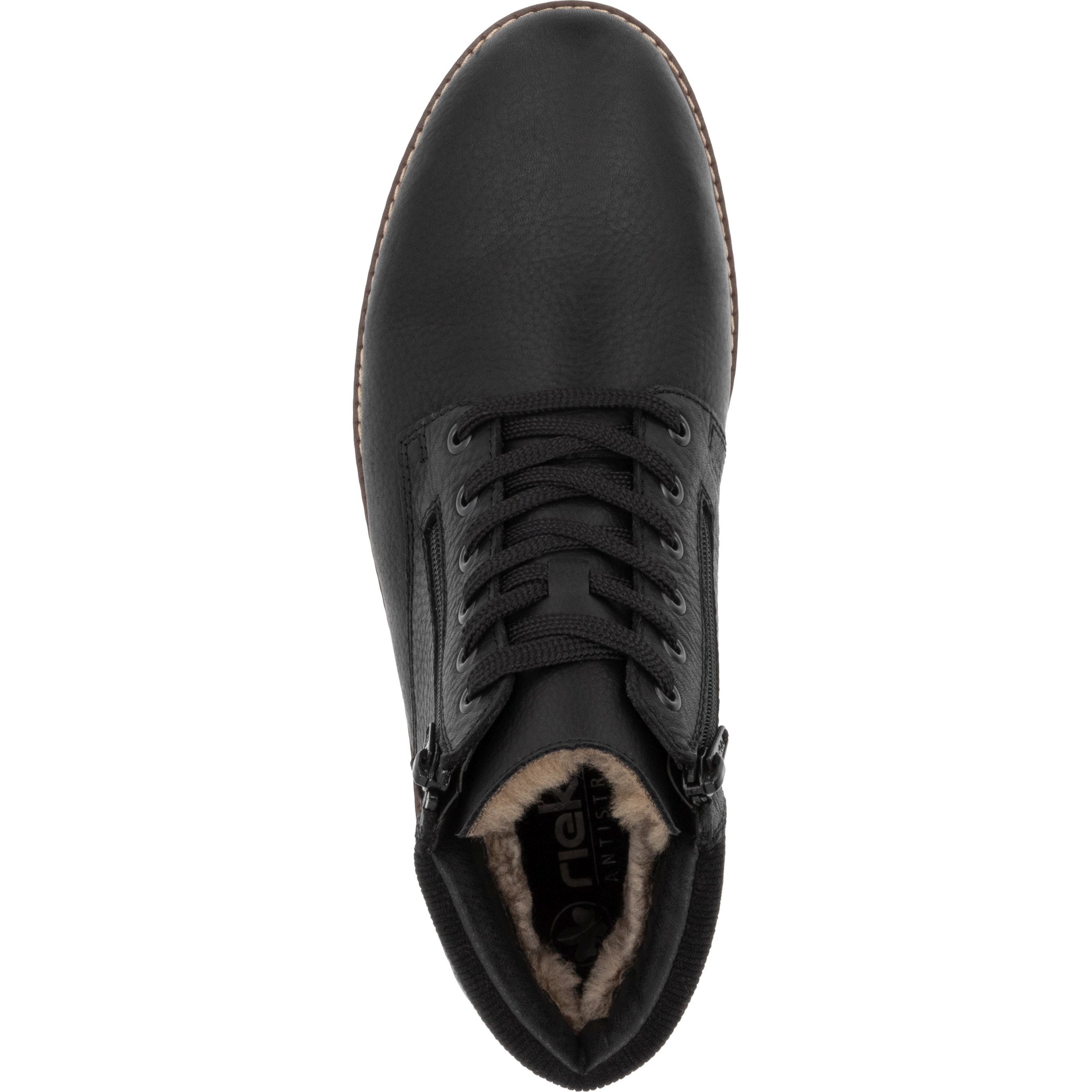 RIEKER Aulinukai vyrams, Juoda, Men's boots 7