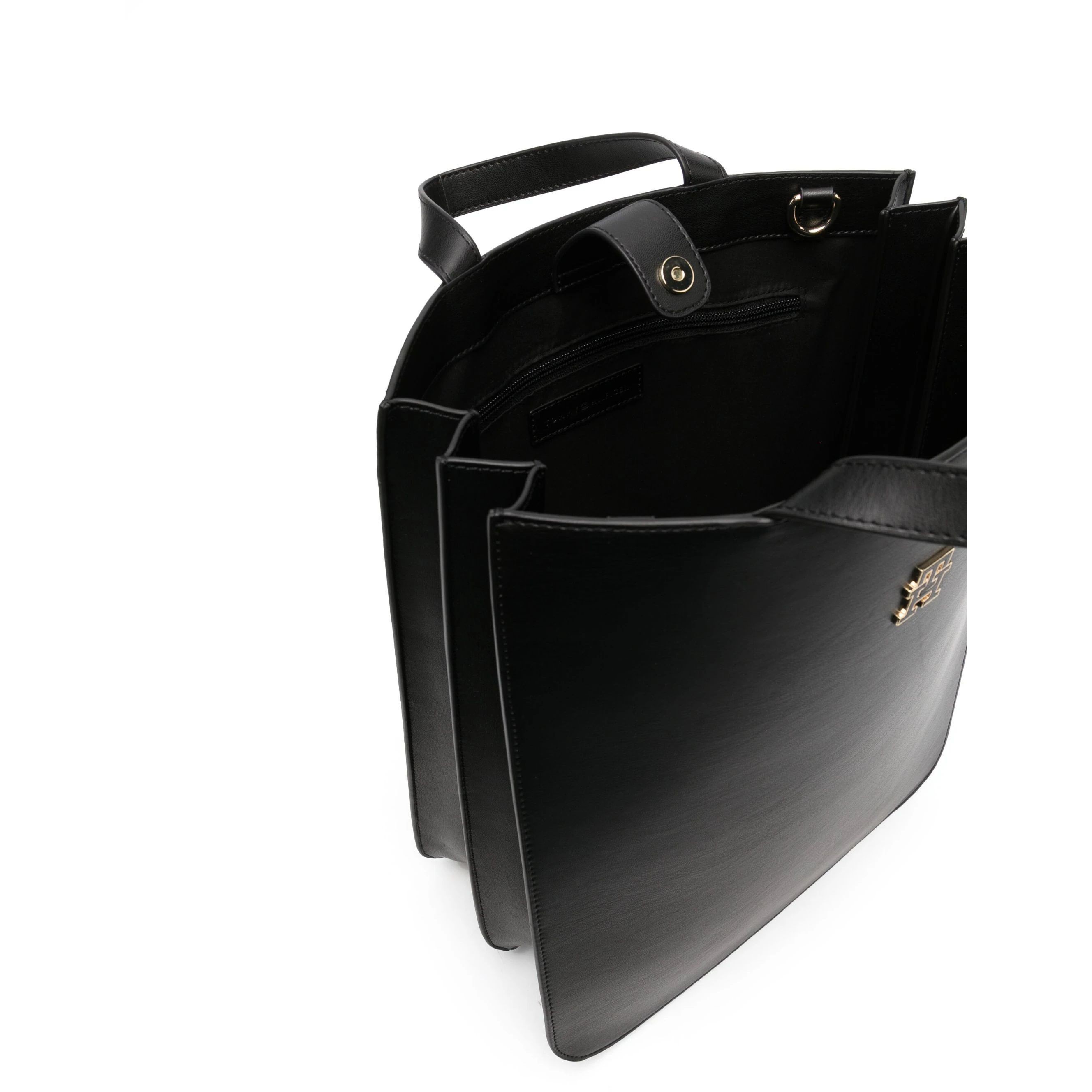 TOMMY HILFIGER Pirkinių krepšys moterims, Juoda, Chic tote 4