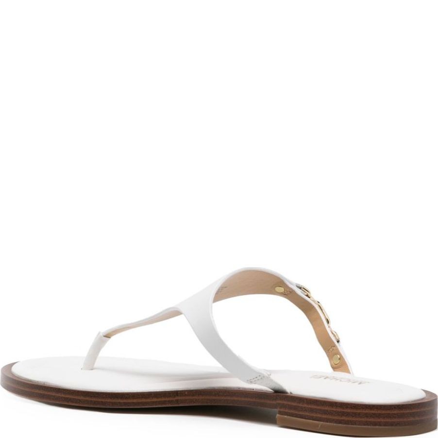 MICHAEL KORS Basutės moterims, Balta, Daniella flat thong 3