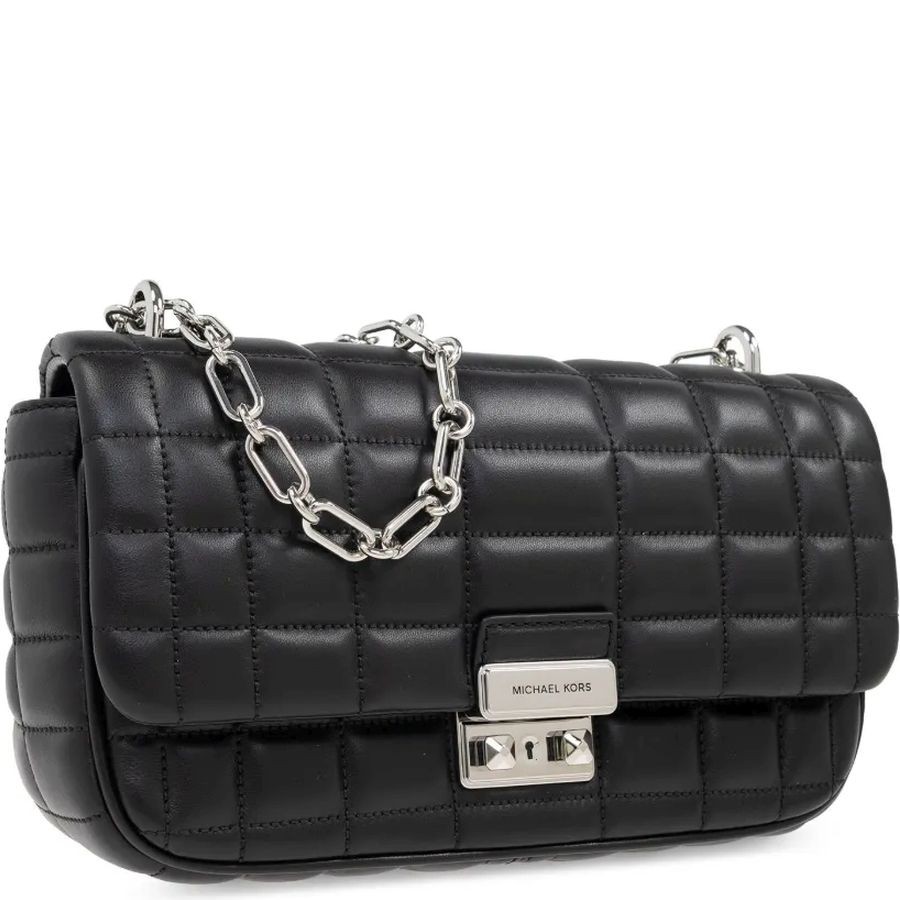 MICHAEL KORS Rankinė per petį moterims, Juoda, Lg conv chain shldr 4