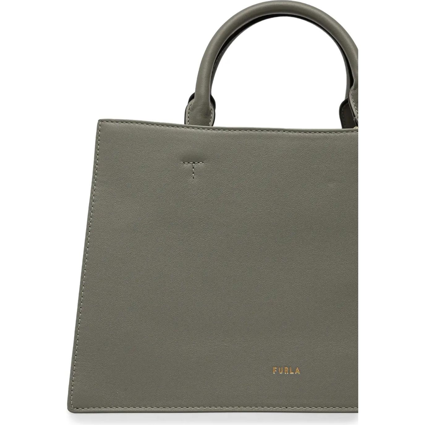 FURLA Pirkinių krepšys moterims, Žalia, Furla nuvola m tote 3