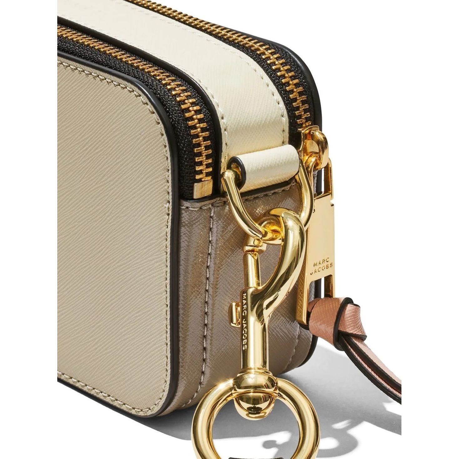 MARC JACOBS Rankinė per petį moterims, Ruda, The snapshot 3