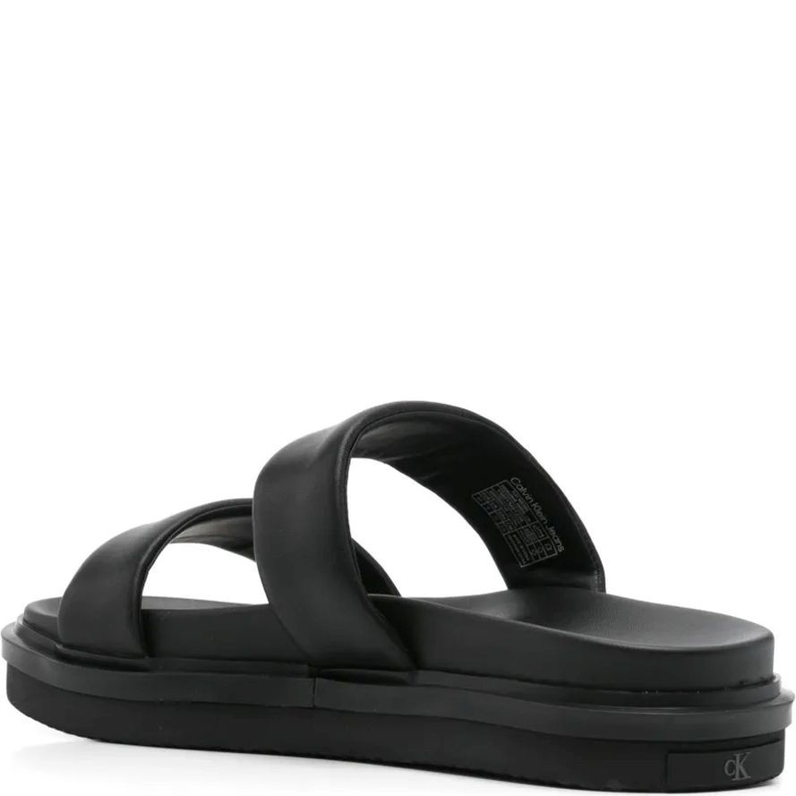 CALVIN KLEIN JEANS Basutės vyrams, Juoda, Flat molded double sandals 3