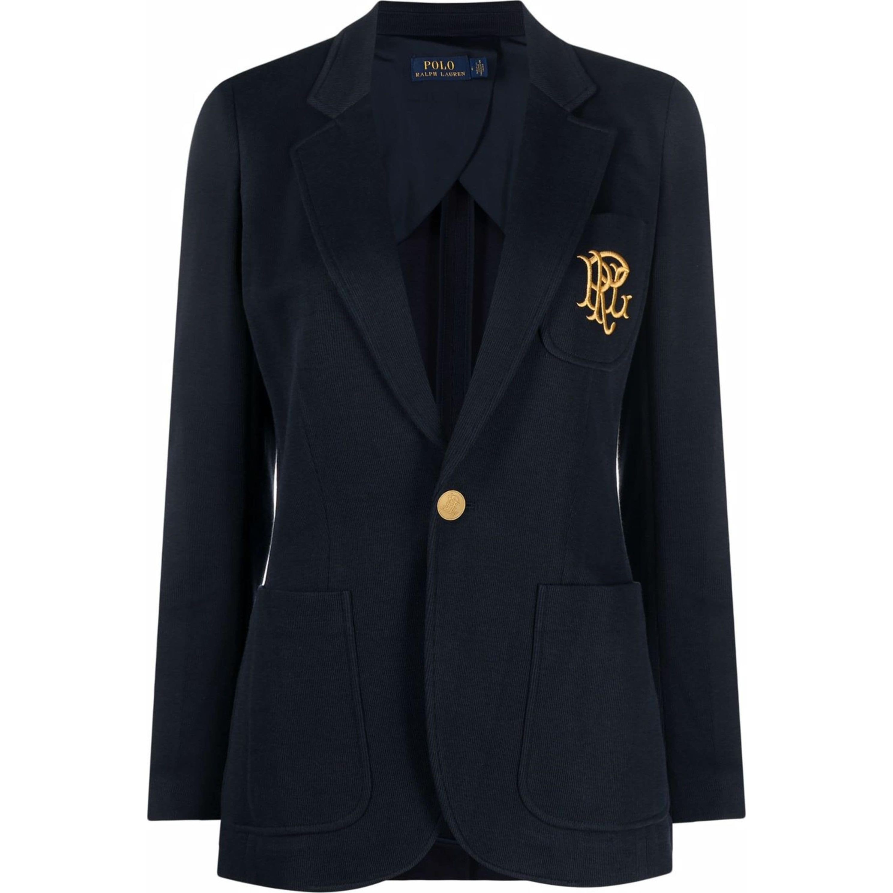POLO RALPH LAUREN Švarkas moterims, Mėlyna, Active blazer 1