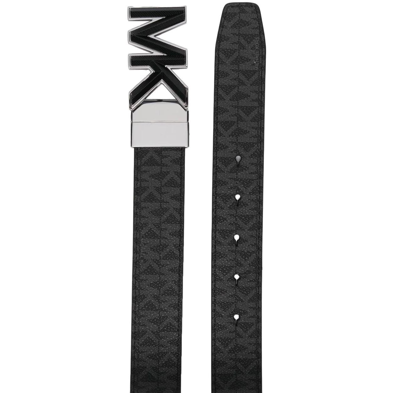 MICHAEL KORS Diržas vyrams, Juoda, 34mm logo belt 2