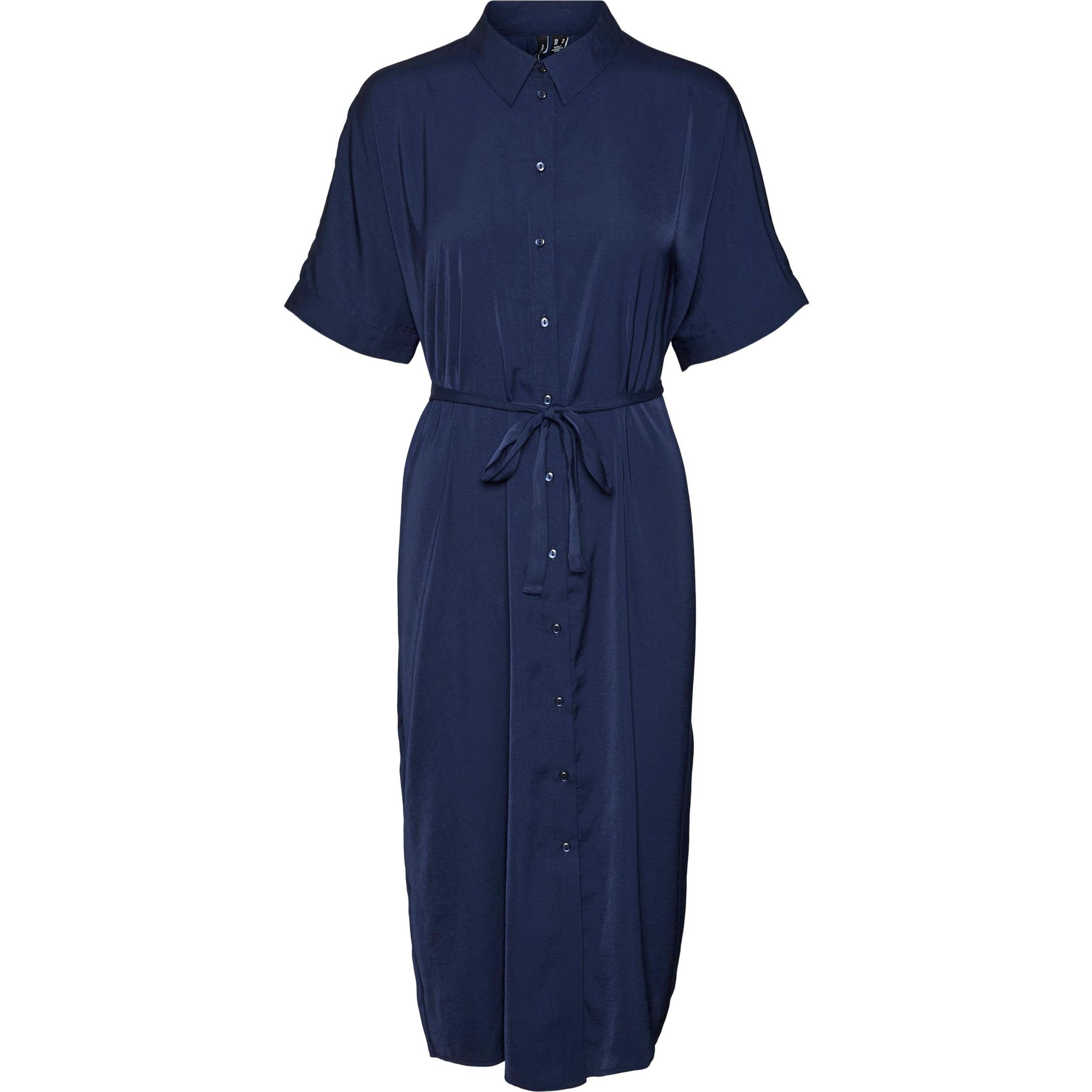 VERO MODA Midi suknelė moterims, Mėlyna, VMKATRINE S/S CALF 6