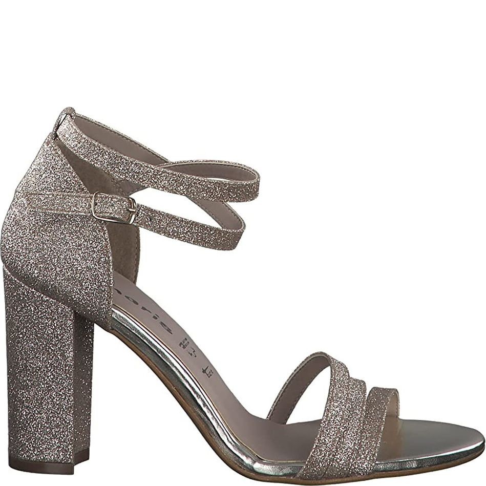 TAMARIS Basutės moterims, Auksinė, SANDALS 2