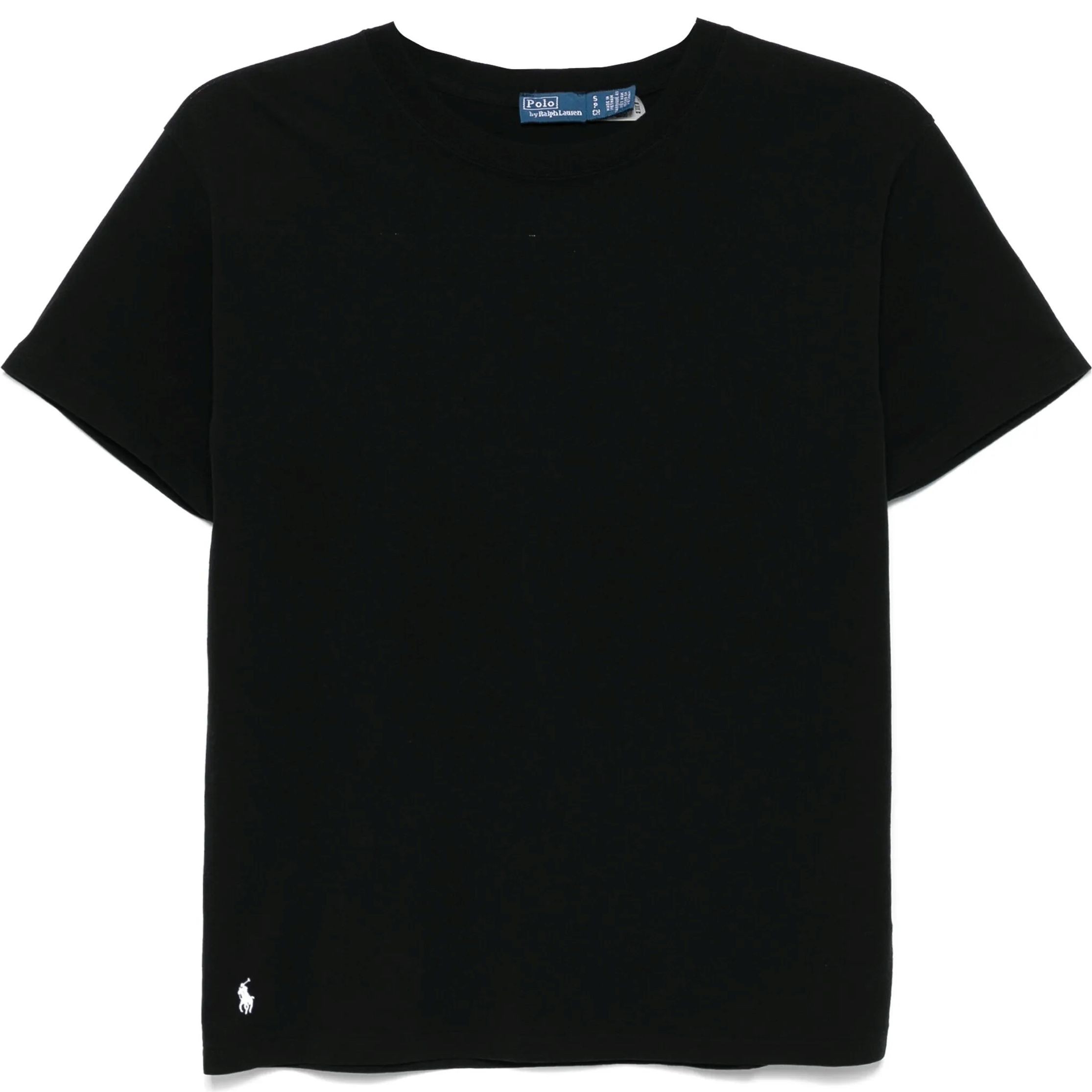 POLO RALPH LAUREN Marškinėliai trump. rankovėmis moterims, Juoda, Short sleeve t shirt