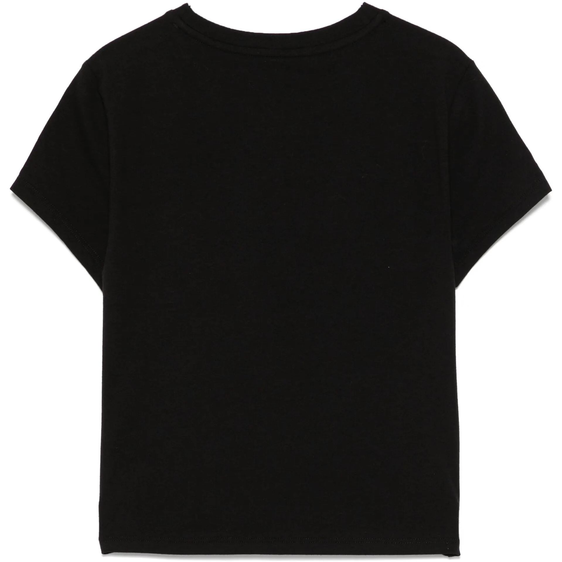 DKNY Marškinėliai trump. rankovėmis moterims, Juoda, Foil lg crop ss tee 2