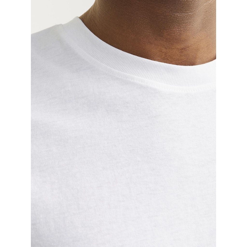 JACK & JONES Marškinėliai vyrams, Balta, JORSTAR TEE SS CREW 7