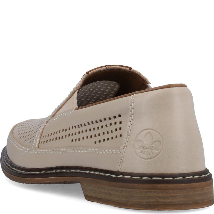 RIEKER Klasikiniai batai vyrams, Smėlio, FORMAL 4