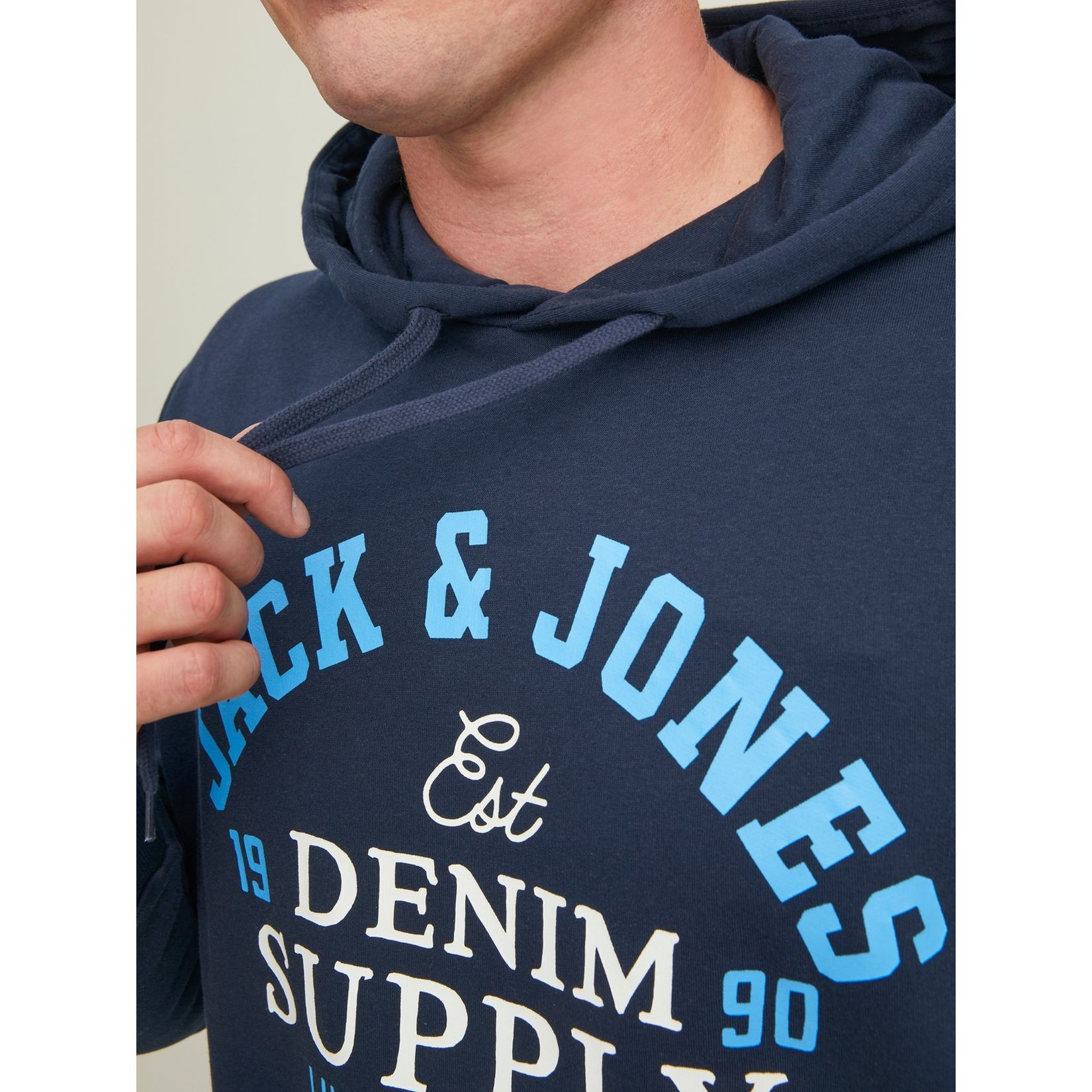 JACK & JONES Sportinis nertinis vyrams, Mėlyna, Džemperis 4