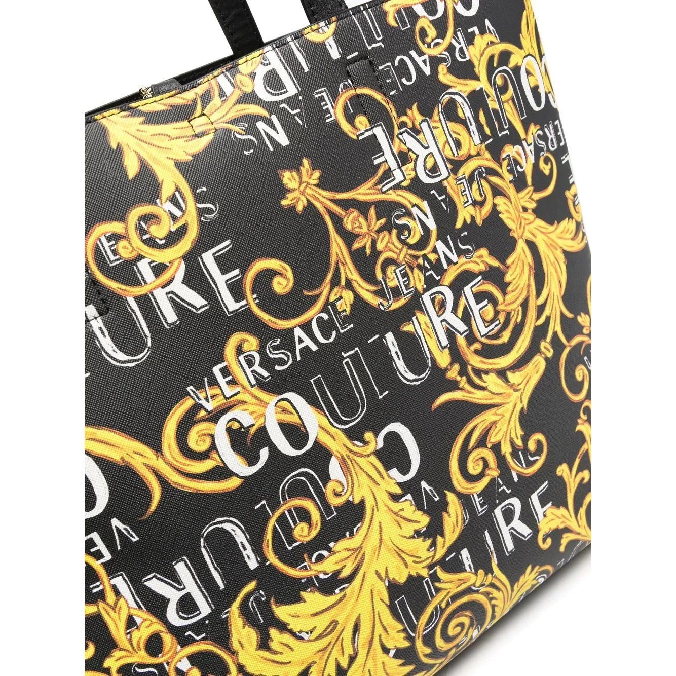 VERSACE JEANS CUTURE Rankinė, krepšys moterims, BLACK/GOLD, Range z bag 3