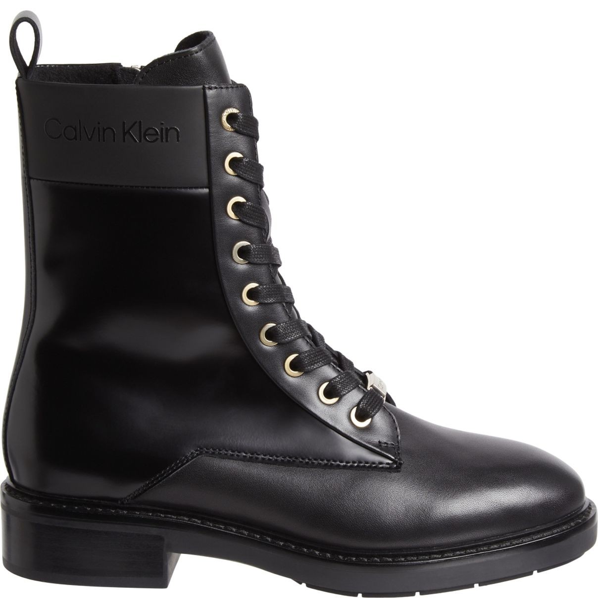 CALVIN KLEIN Aulinukai moterims, Juoda, Sole combat boot wl 2