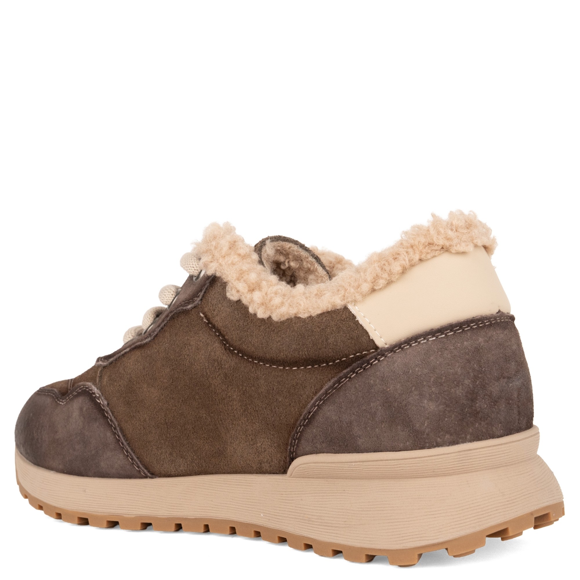 GRUNER SCHUHE Laisvalaikio bateliai moterims, Ruda, Warm sneakers 3