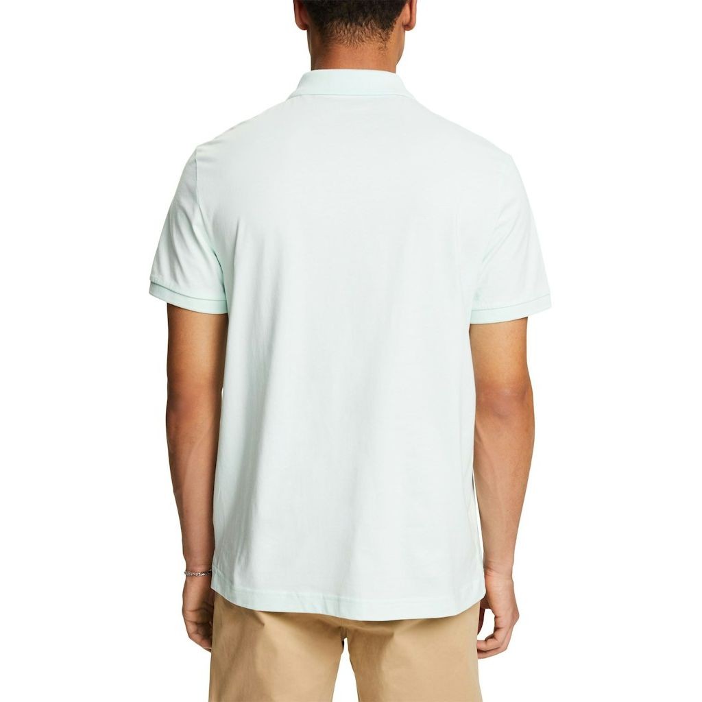 ESPRIT Polo marškiniai trumpos rank. vyrams, Žalia, OCS F Pig Polo short 3