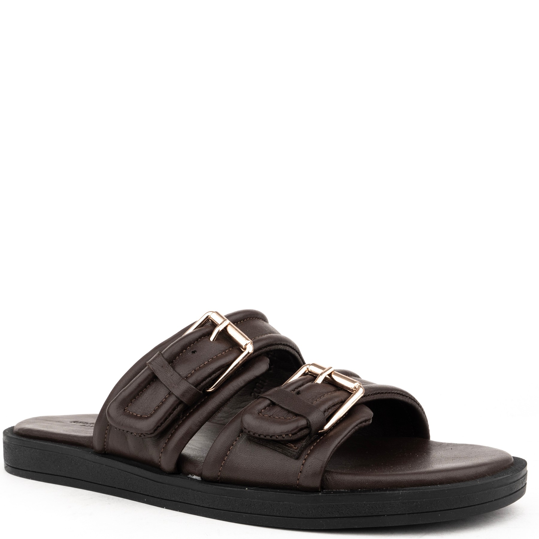 SERGIO MORETTI Basutės moterims, Ruda, Sandals 1