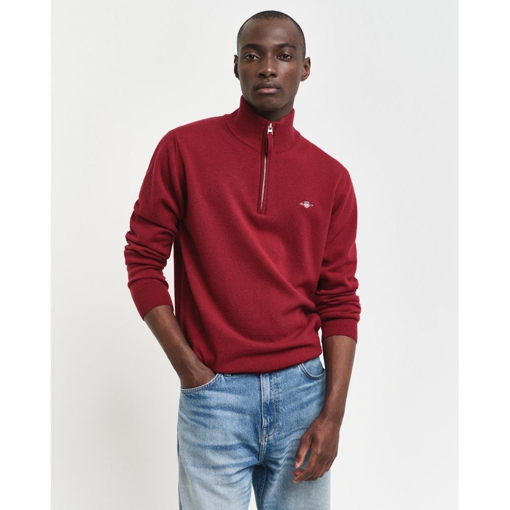 GANT Megztinis vyrams, Raudona, Supefine lambswool sweater 2