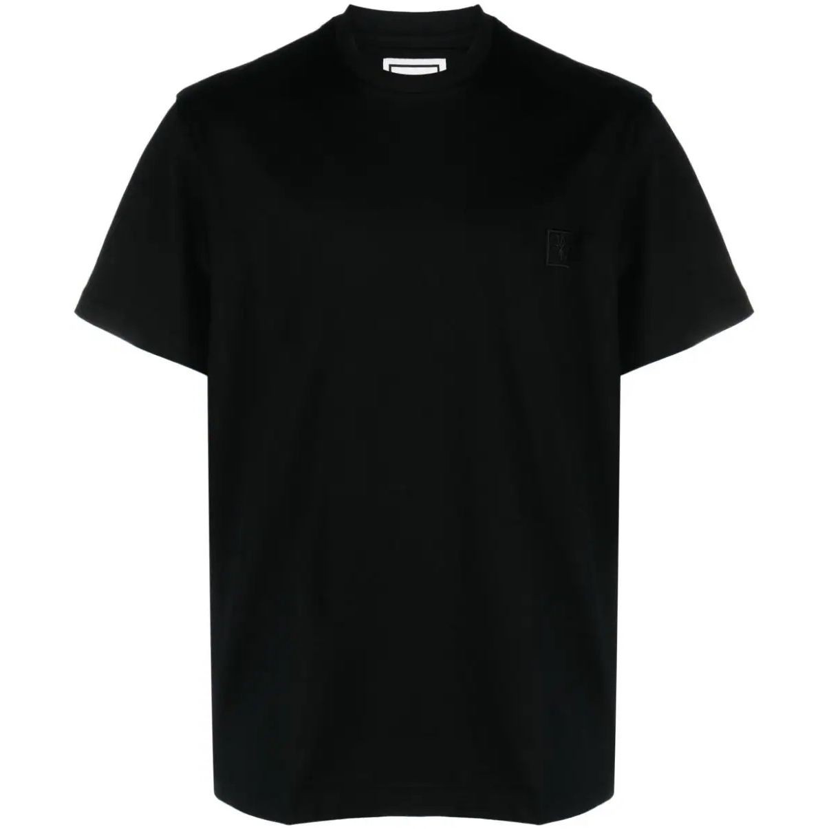 WOOYOUNGMI Marškinėliai trump. rankovėmis vyrams, Juoda, Mens t-shirt 1