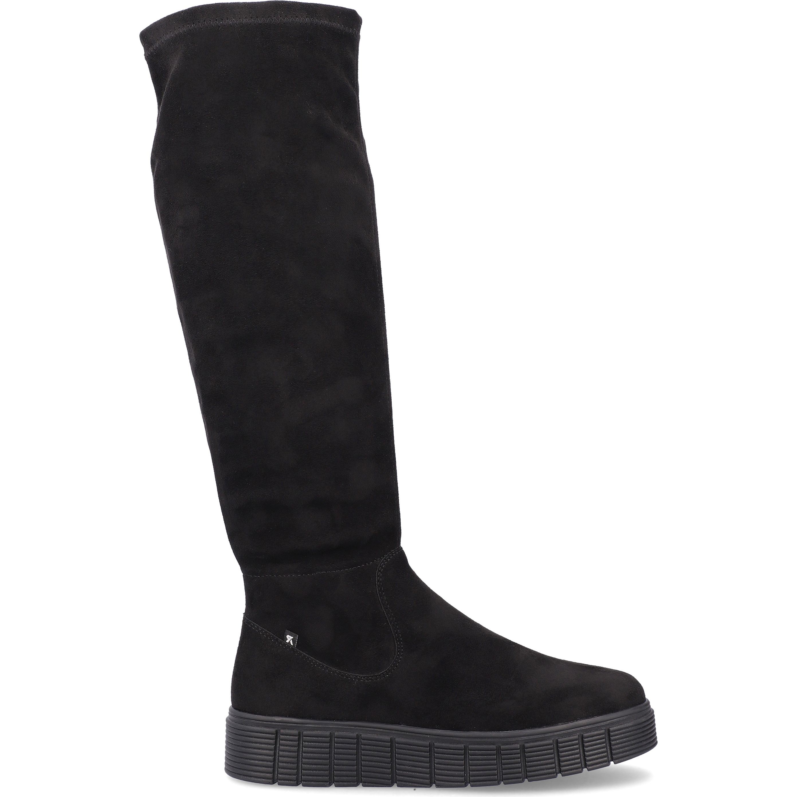 RIEKER Auliniai moterims, Juoda, BOOTS tops 2