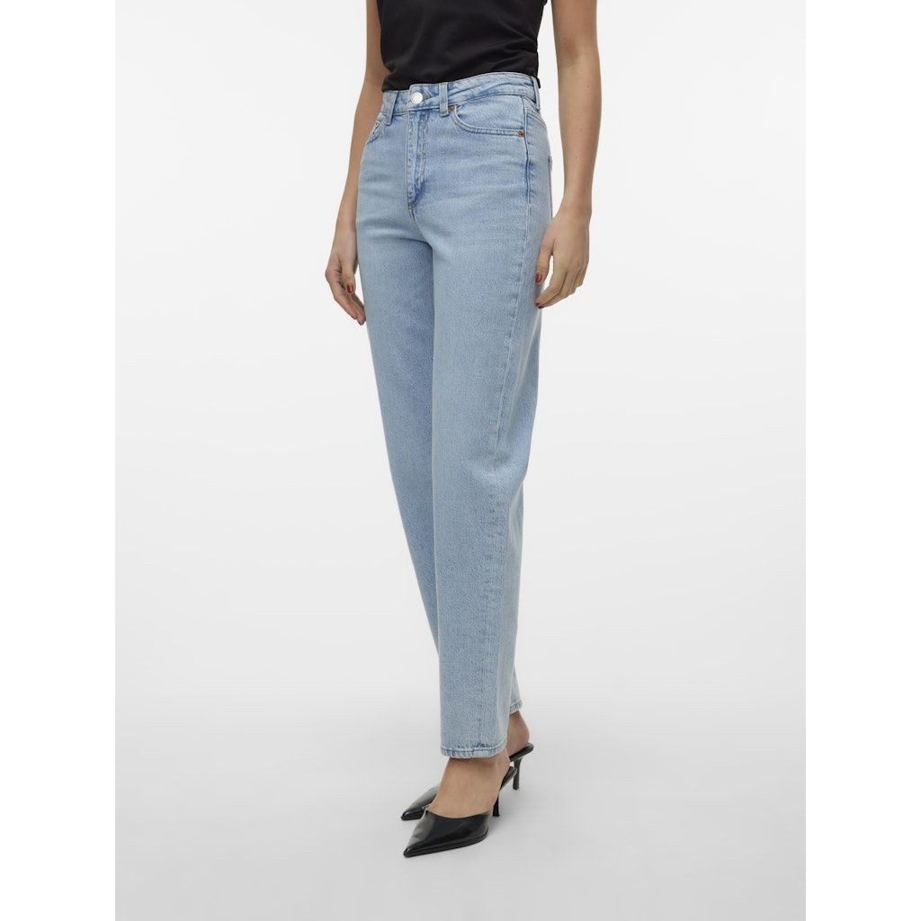 VERO MODA Comfort džinsai moterims, Mėlyna, Tessa mom 6