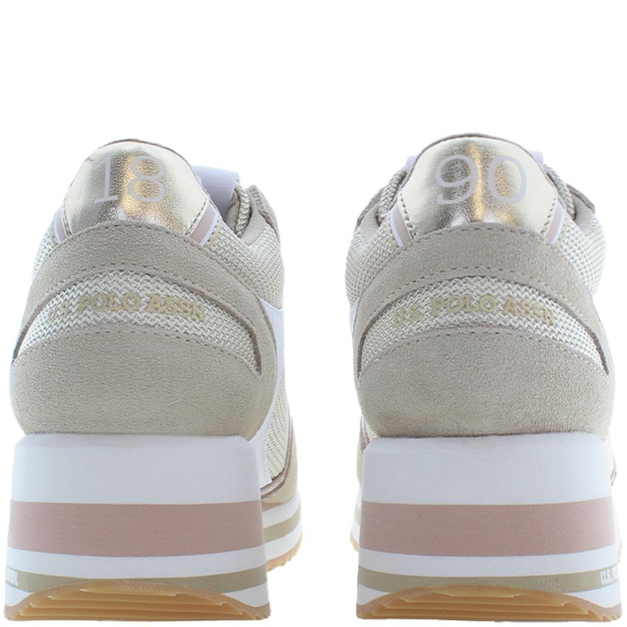 U.S.POLO Sportiniai bateliai moterims, Smėlio, SPORT SHOE 4