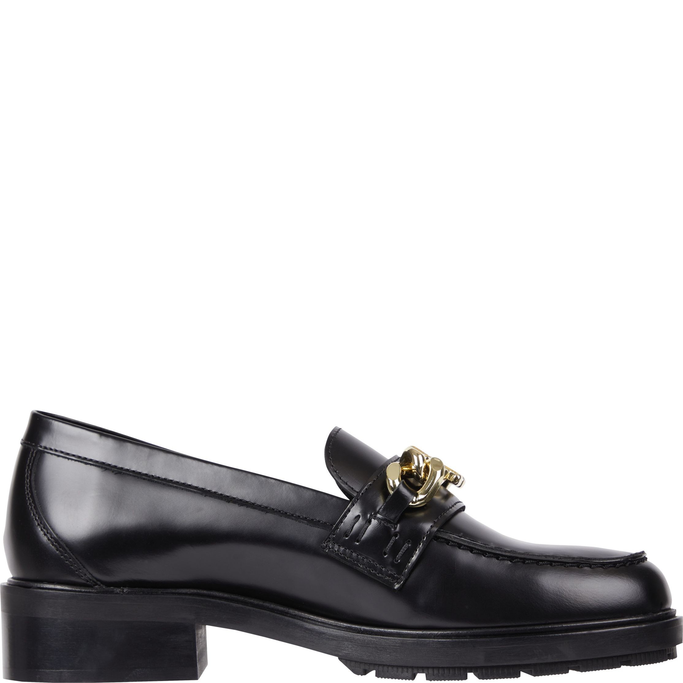 TOMMY HILFIGER Loaferiai moterims, Juoda, Chain loafer 5