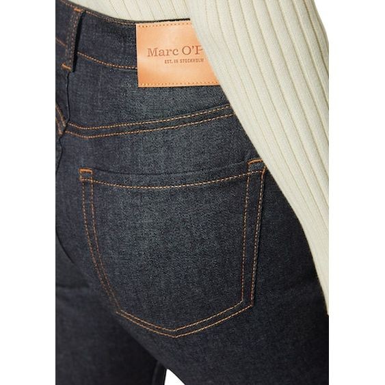 MARC O'POLO Tiesūs džinsai moterims, Juoda 4