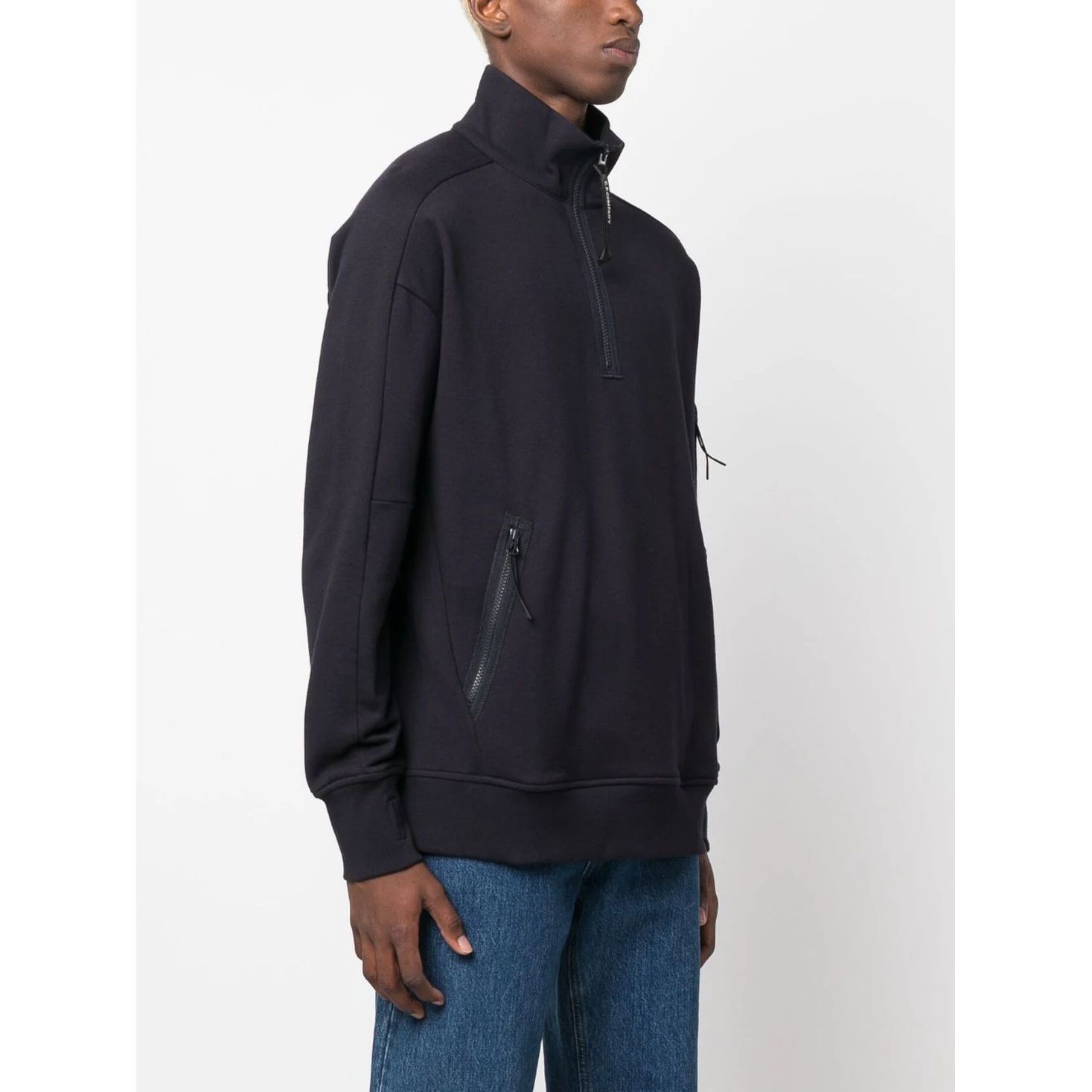 C.P. COMPANY Polo marškiniai ilgos rank. vyrams, Pilka, Polo collar 2