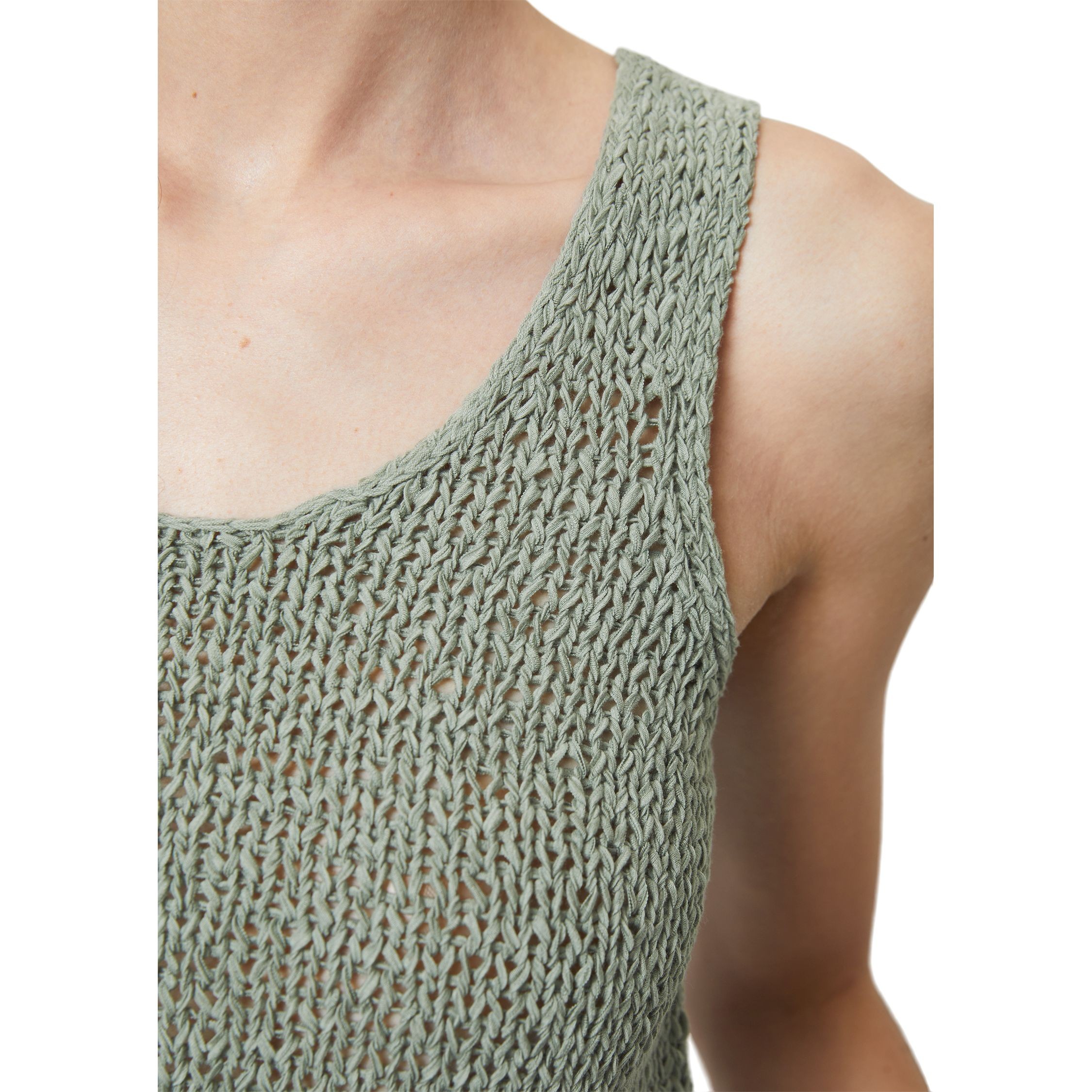 MARC O'POLO Megzta palaidinė moterims, Žalia 4